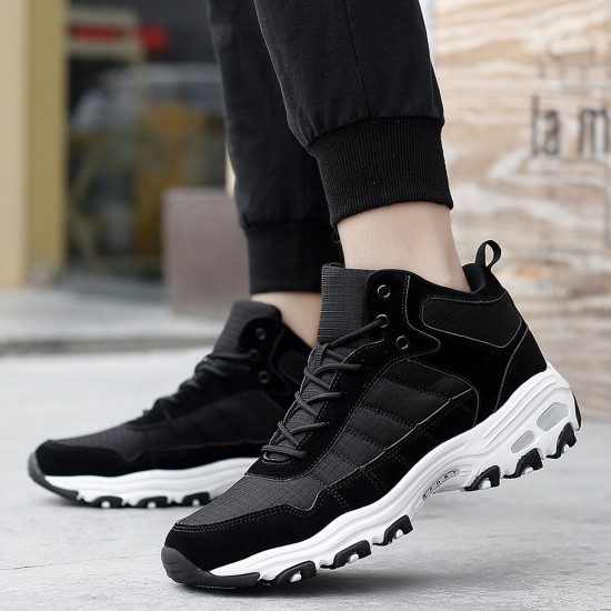 Women Casual Lace Up Slip Resistant Clunky Sneakers Women Casual Lace Up Slip Resistant Clunky Sneakers