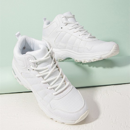 Women Casual Lace Up Slip Resistant Clunky Sneakers Women Casual Lace Up Slip Resistant Clunky Sneakers