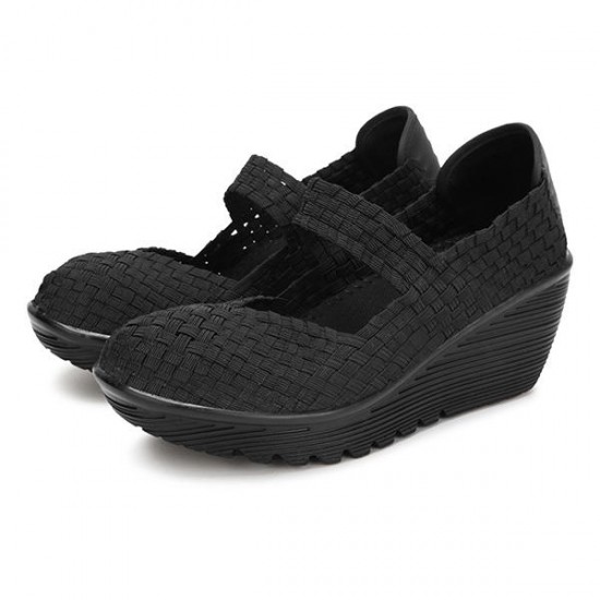 Elastic Belt Woven Swing Shoes Female Sport Sandals Shoes Elastic Belt Woven Swing Shoes Female Sport Sandals Shoes
