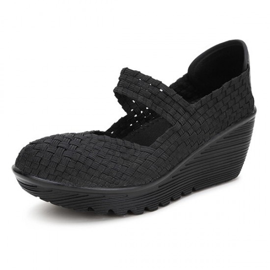 Elastic Belt Woven Swing Shoes Female Sport Sandals Shoes Elastic Belt Woven Swing Shoes Female Sport Sandals Shoes
